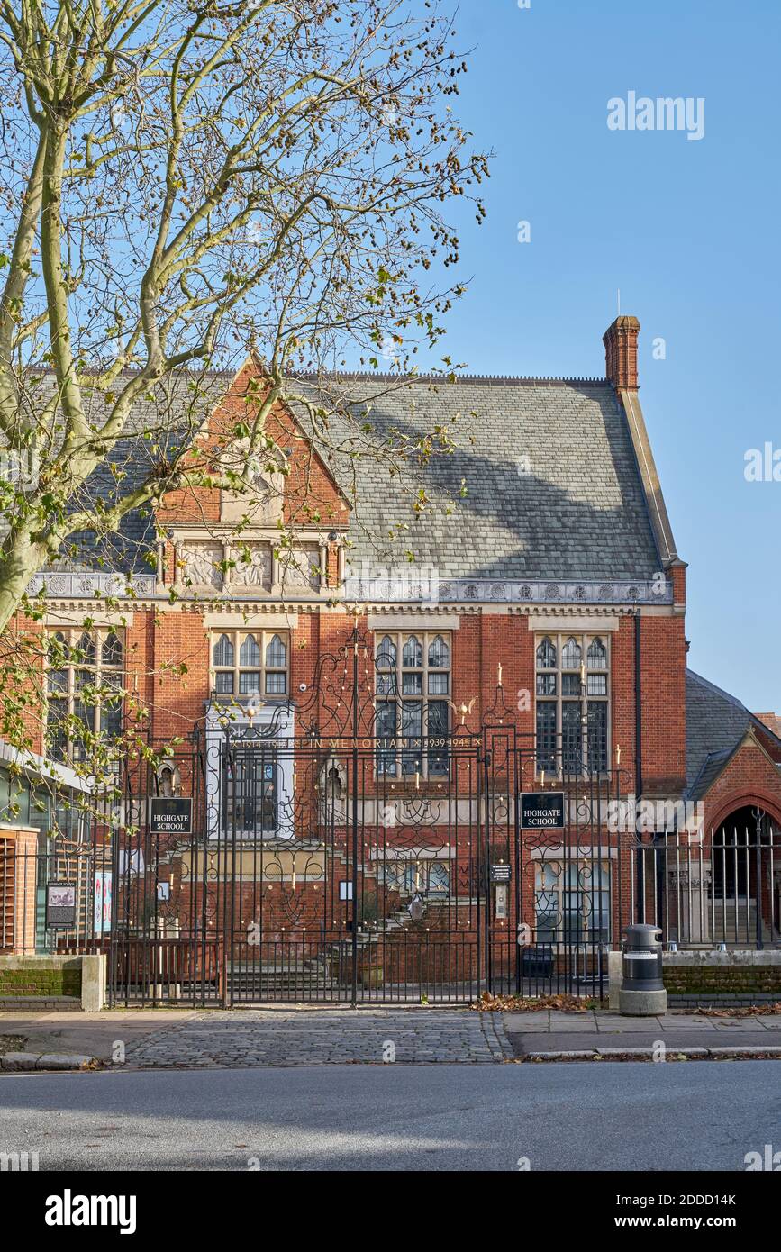highgate school school in london Stock Photo Alamy