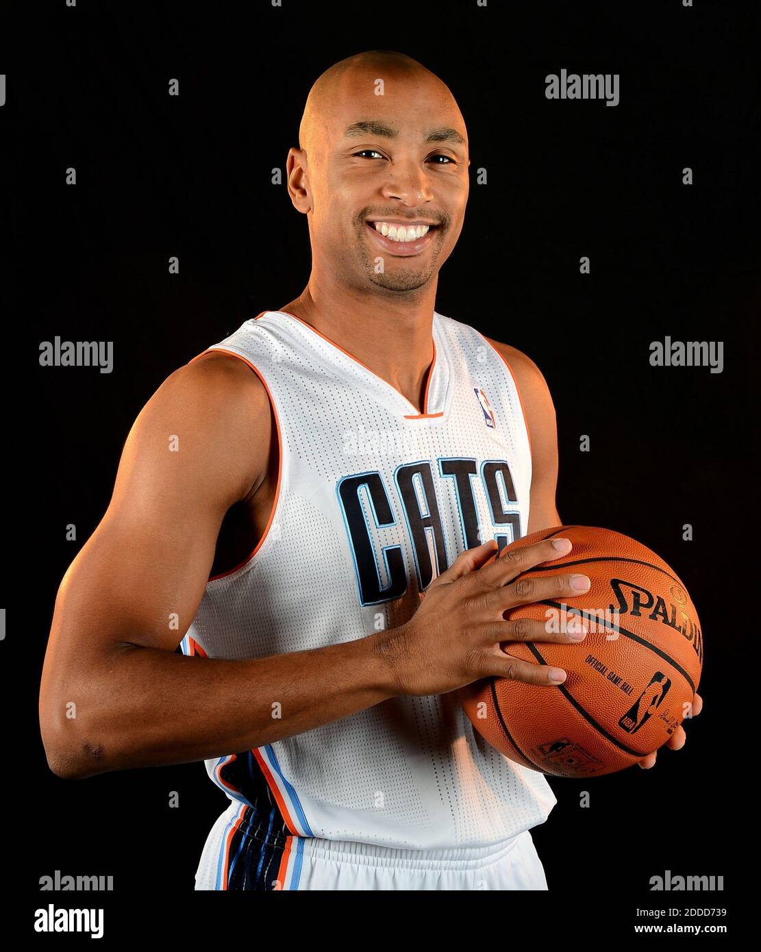 Charlotte Bobcats' Ben Gordon poses during the NBA basketball