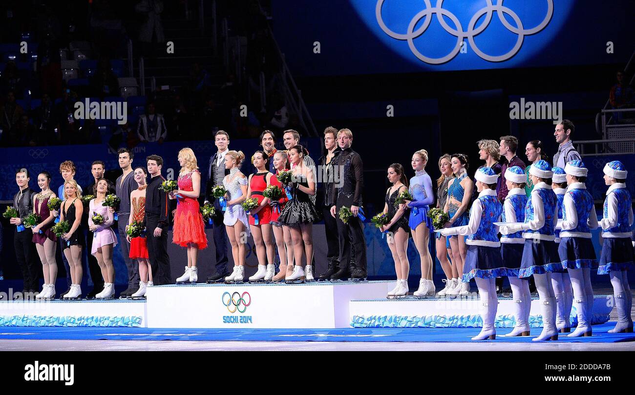 NO FILM, NO VIDEO, NO TV, NO DOCUMENTARY USA's Figure Skating team