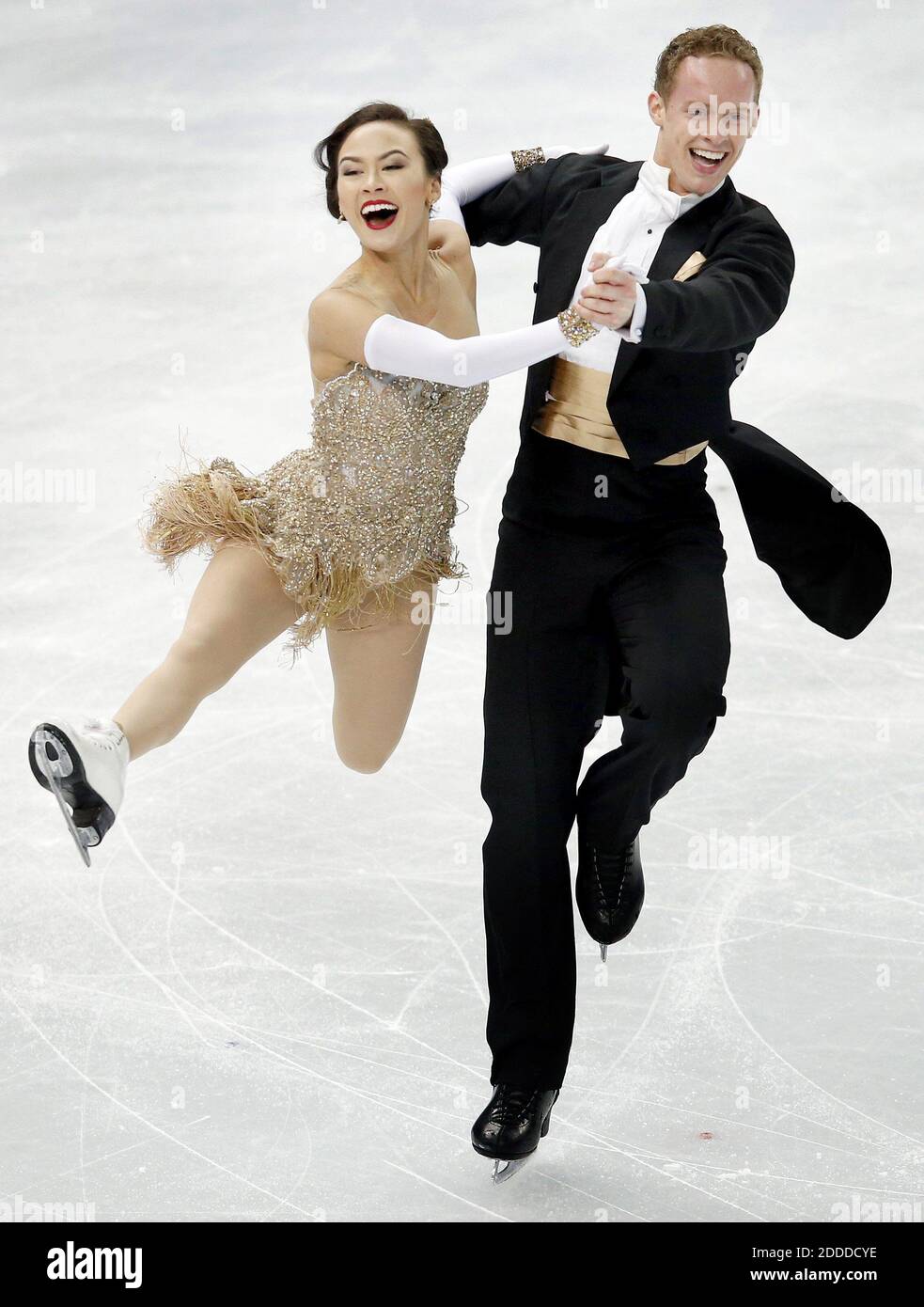 NO FILM, NO VIDEO, NO TV, NO DOCUMENTARY USA's Madison Chock and Evan