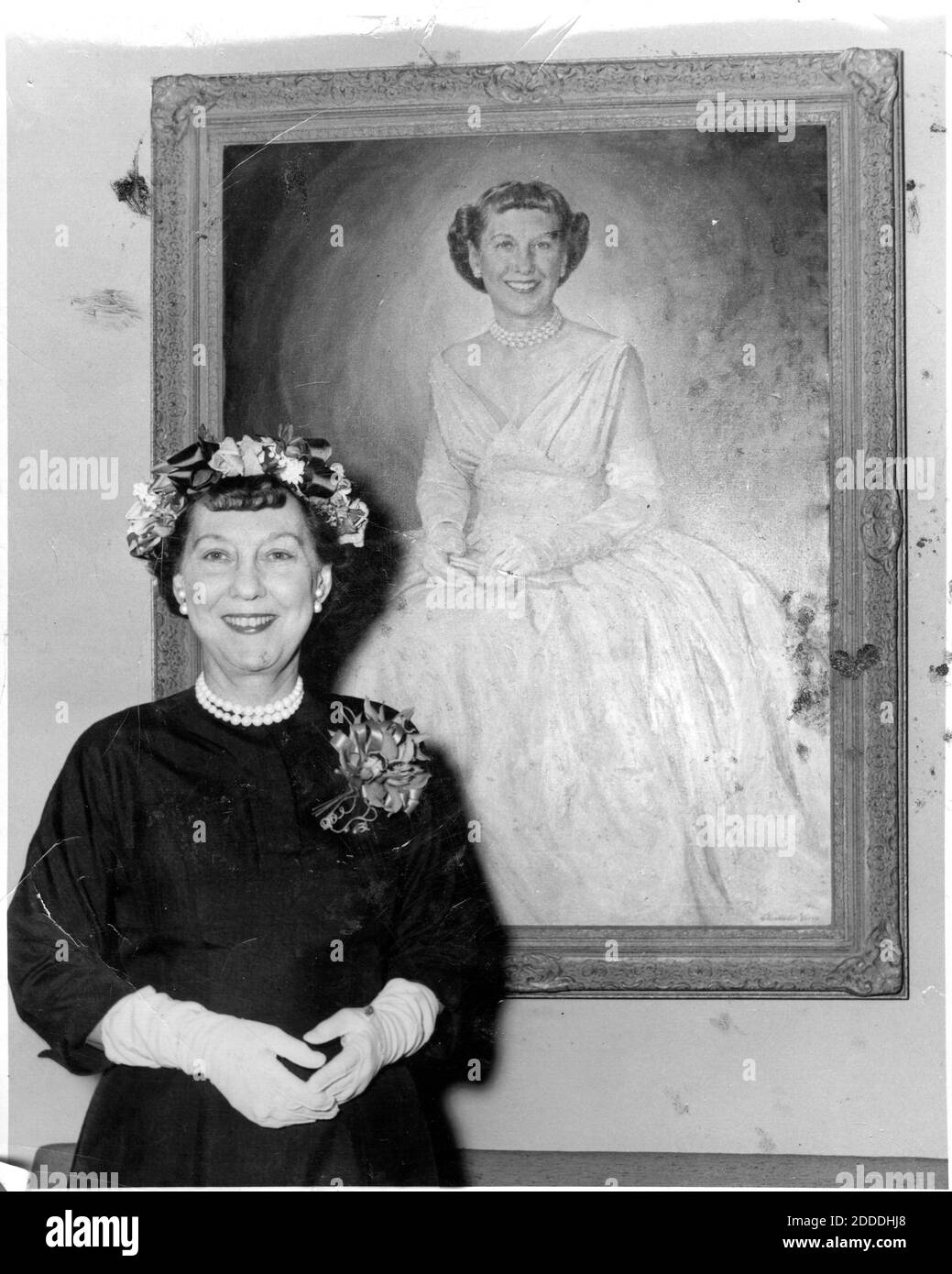 First lady mamie eisenhower hi-res stock photography and images - Alamy