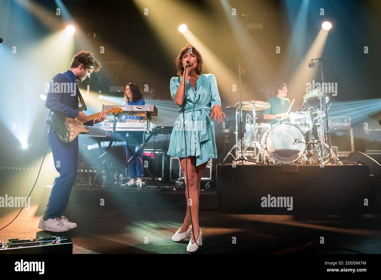 French pop group L’Imperatrice performs live in Montreux, Switzerland