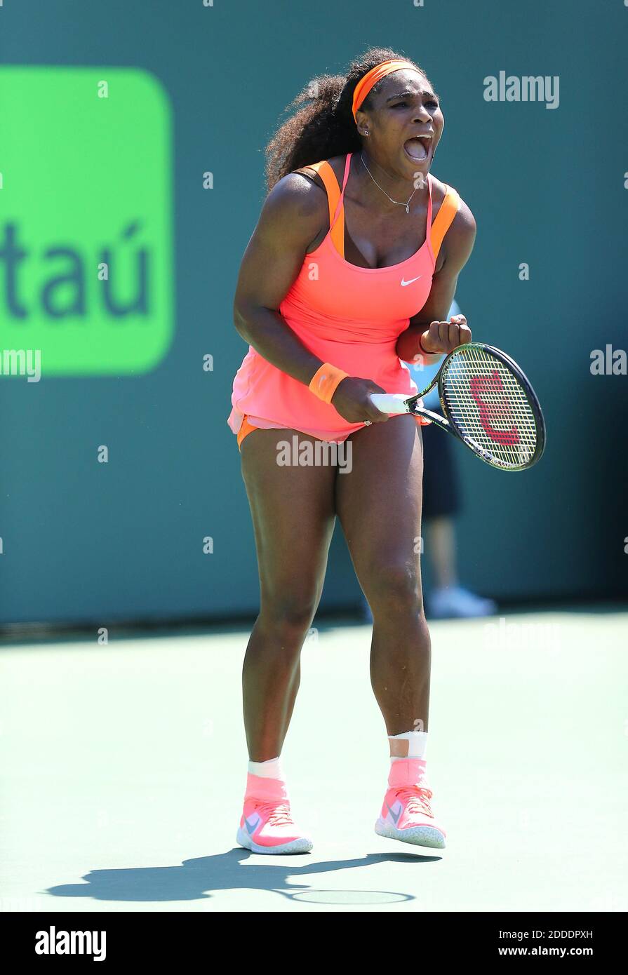 Miami open day 6 serena williams hi-res stock photography and images