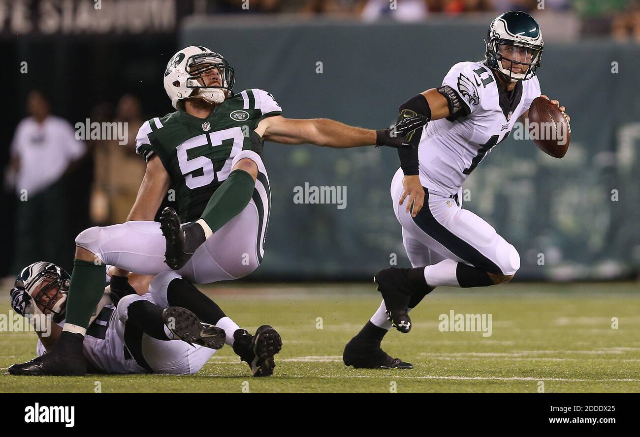 August 22, 2015: Philadelphia Eagles quarterback Tim Tebow (11) scrambles  with the ball during the NFL preseason game between the Baltimore Ravens  and the Philadelphia Eagles at Lincoln Financial Field in Philadelphia