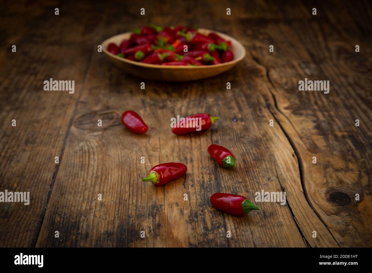 Fresh chili peppers on hi-res stock photography and images - Alamy
