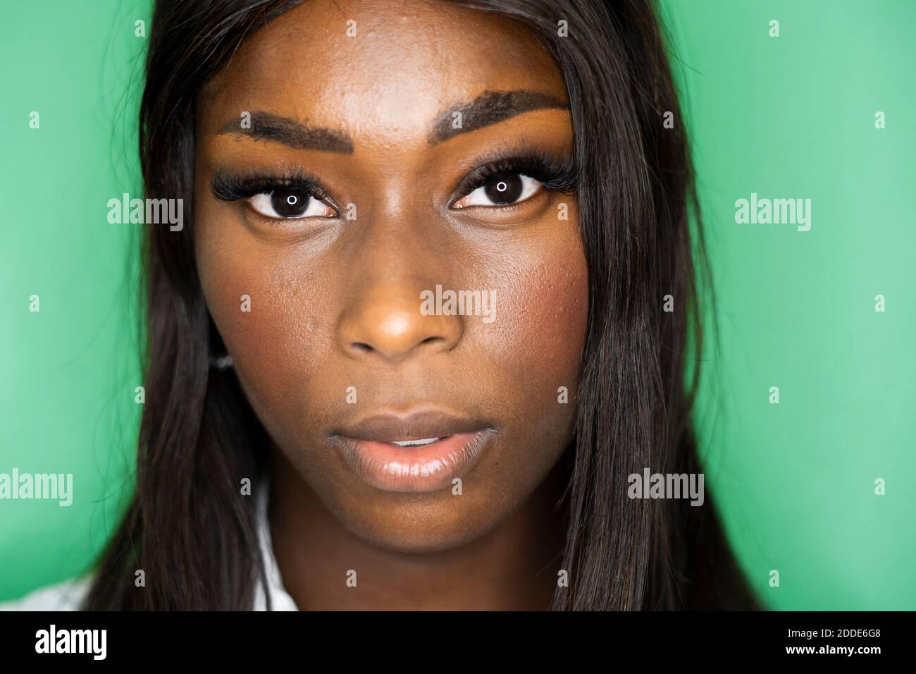 Woman face hi-res stock photography and images - Alamy