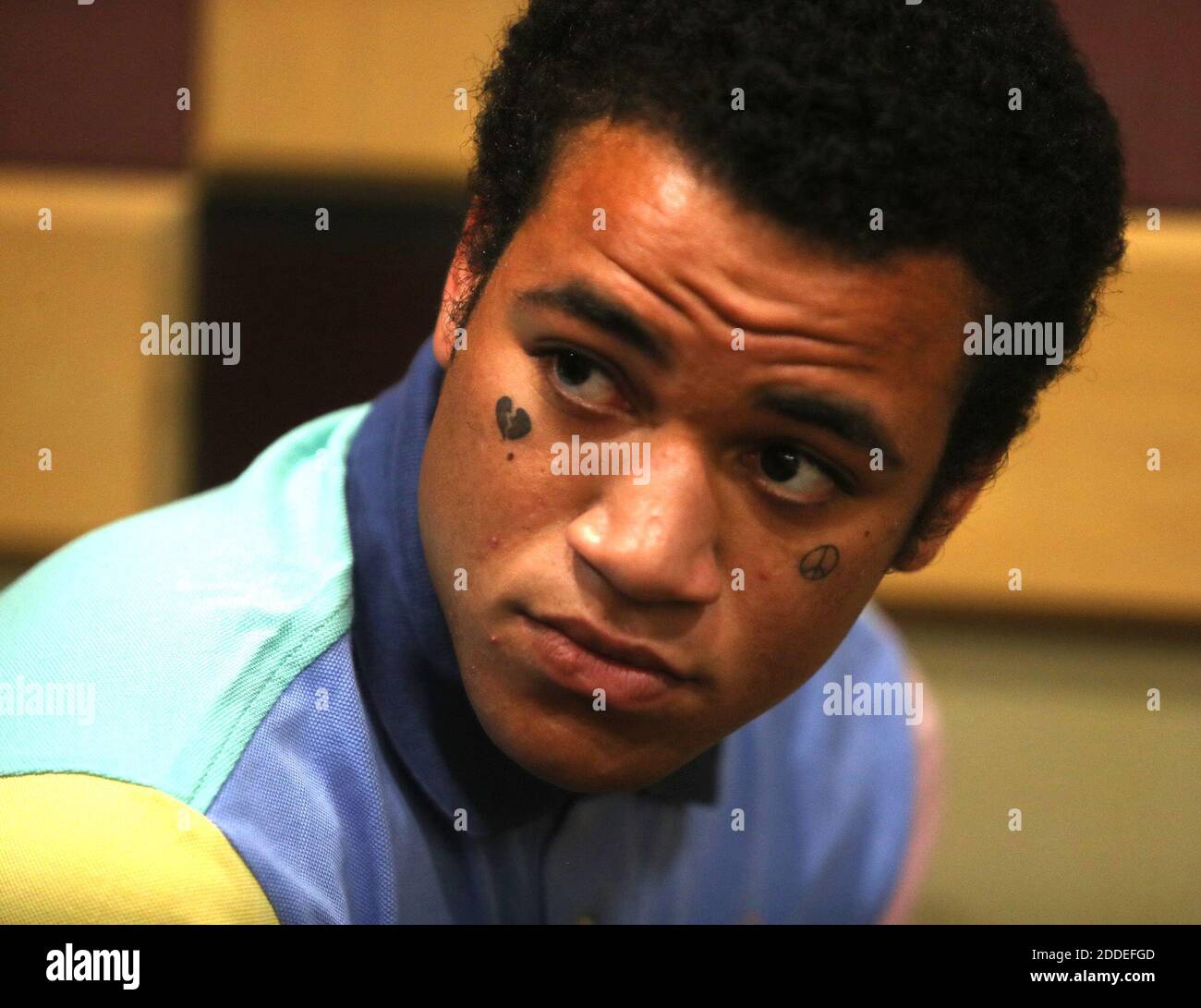 NO FILM, NO VIDEO, NO TV, NO DOCUMENTARY Zachary Cruz, the brother of