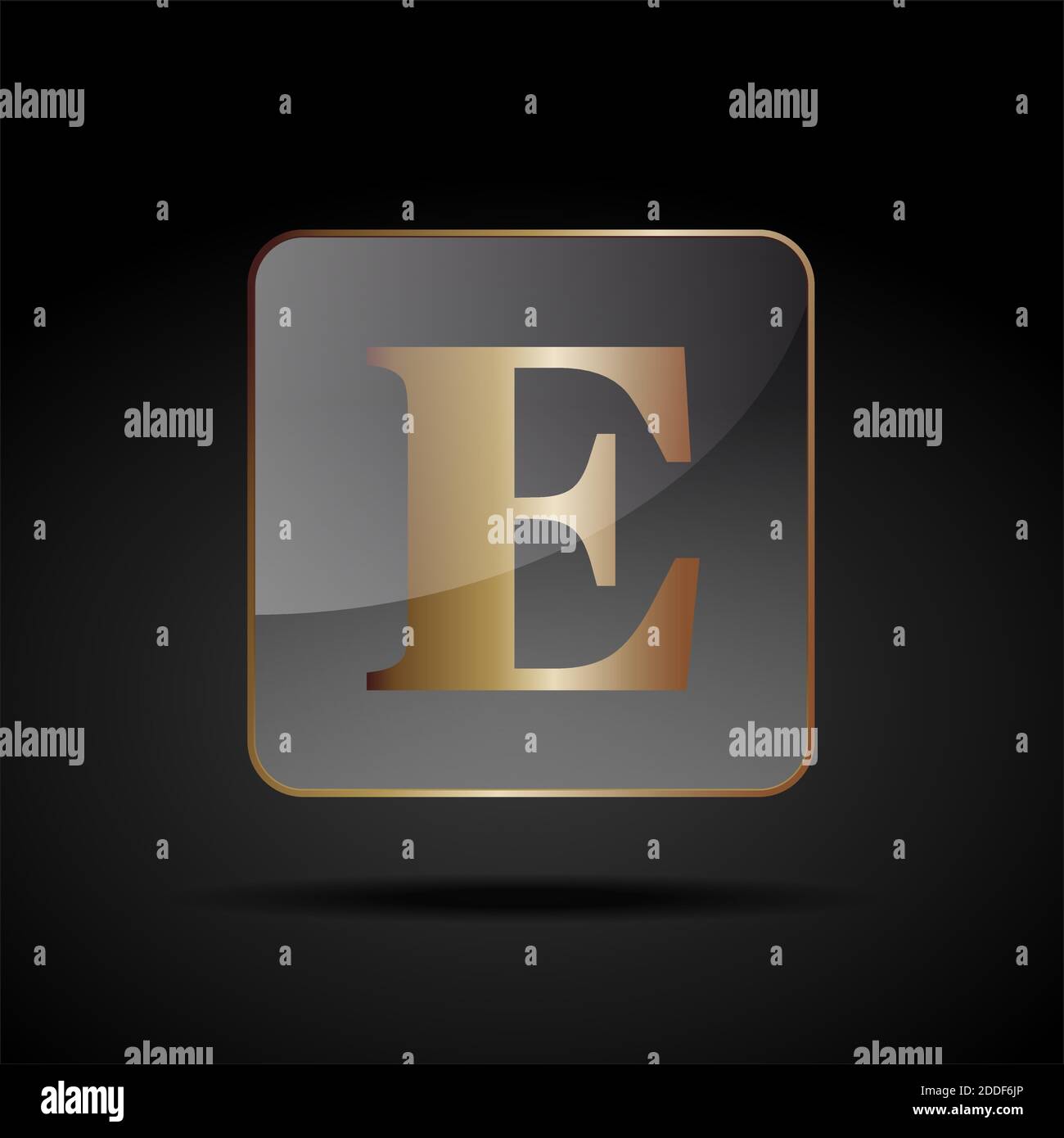 Vector button letter E Stock Vector Image & Art Alamy