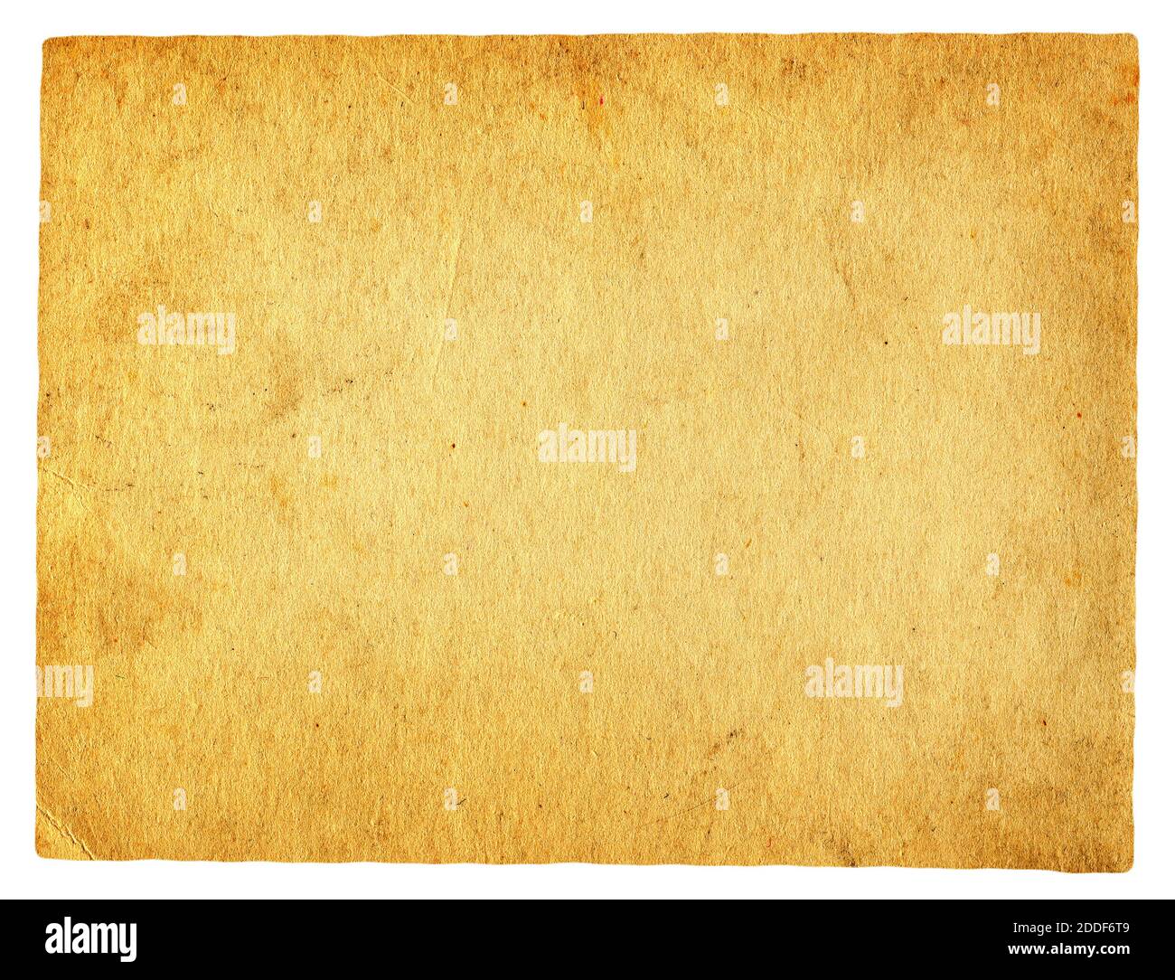 Old Paper Isolated on The White Background Stock Photo - Alamy