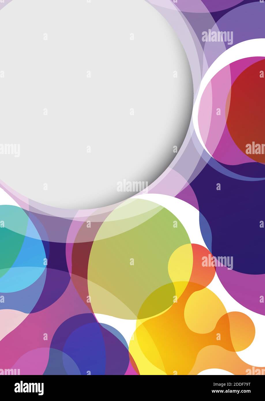 Vector Abstract background with circles Stock Vector Image & Art - Alamy