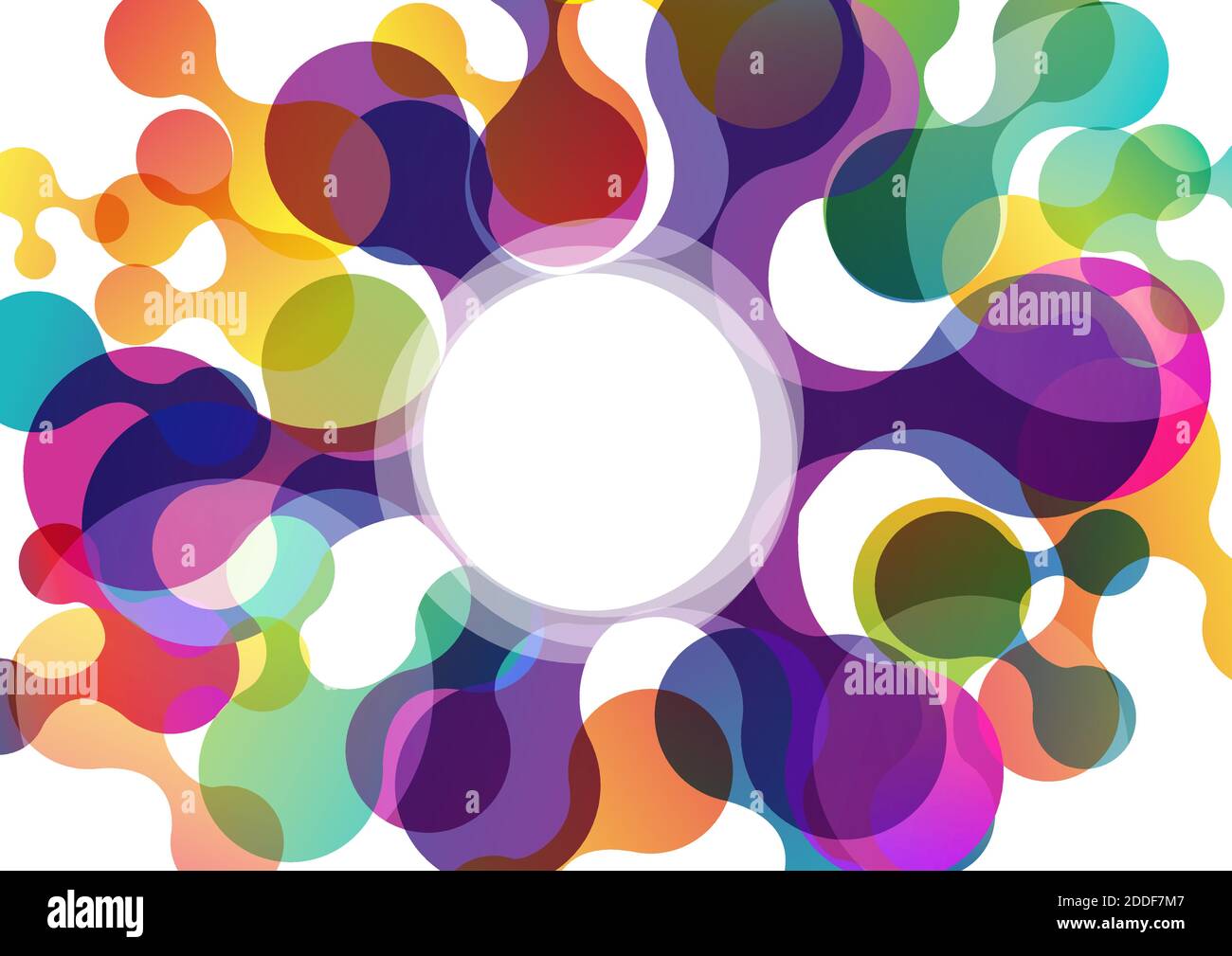 Vector Abstract background with circles Stock Vector Image & Art - Alamy