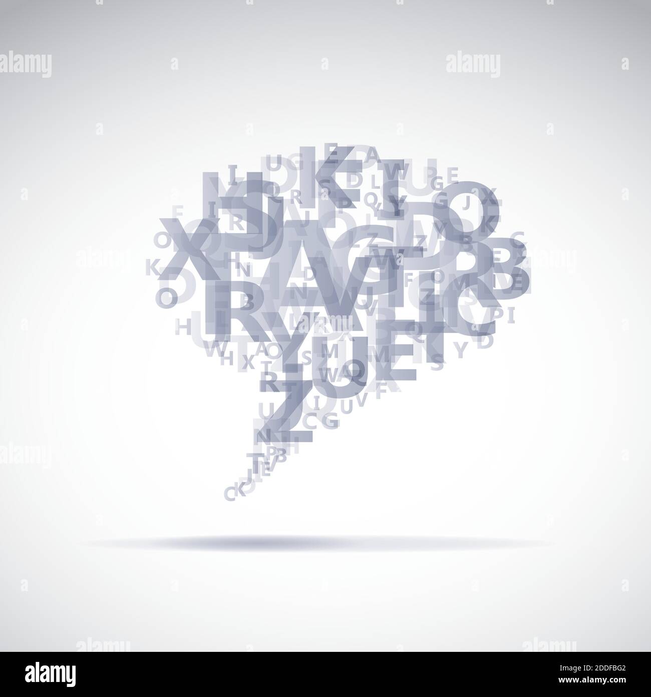 Vector Abstract dialog bubble Stock Vector