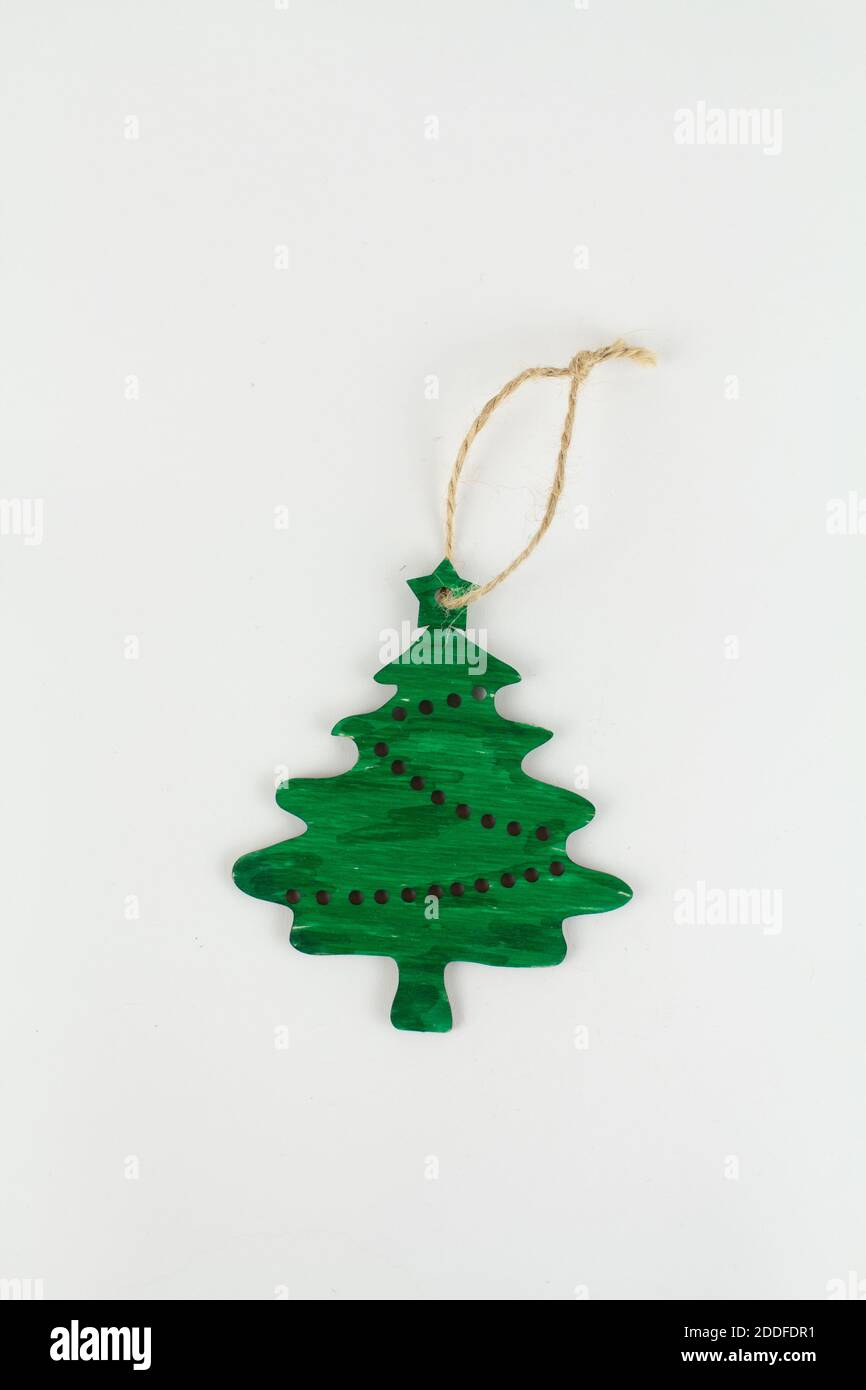 thumbnail image 2 of Wood Christmas Trees Ornament Mini Wood Diy Christmas Trees - New Diy Mini Woode 2 of 14