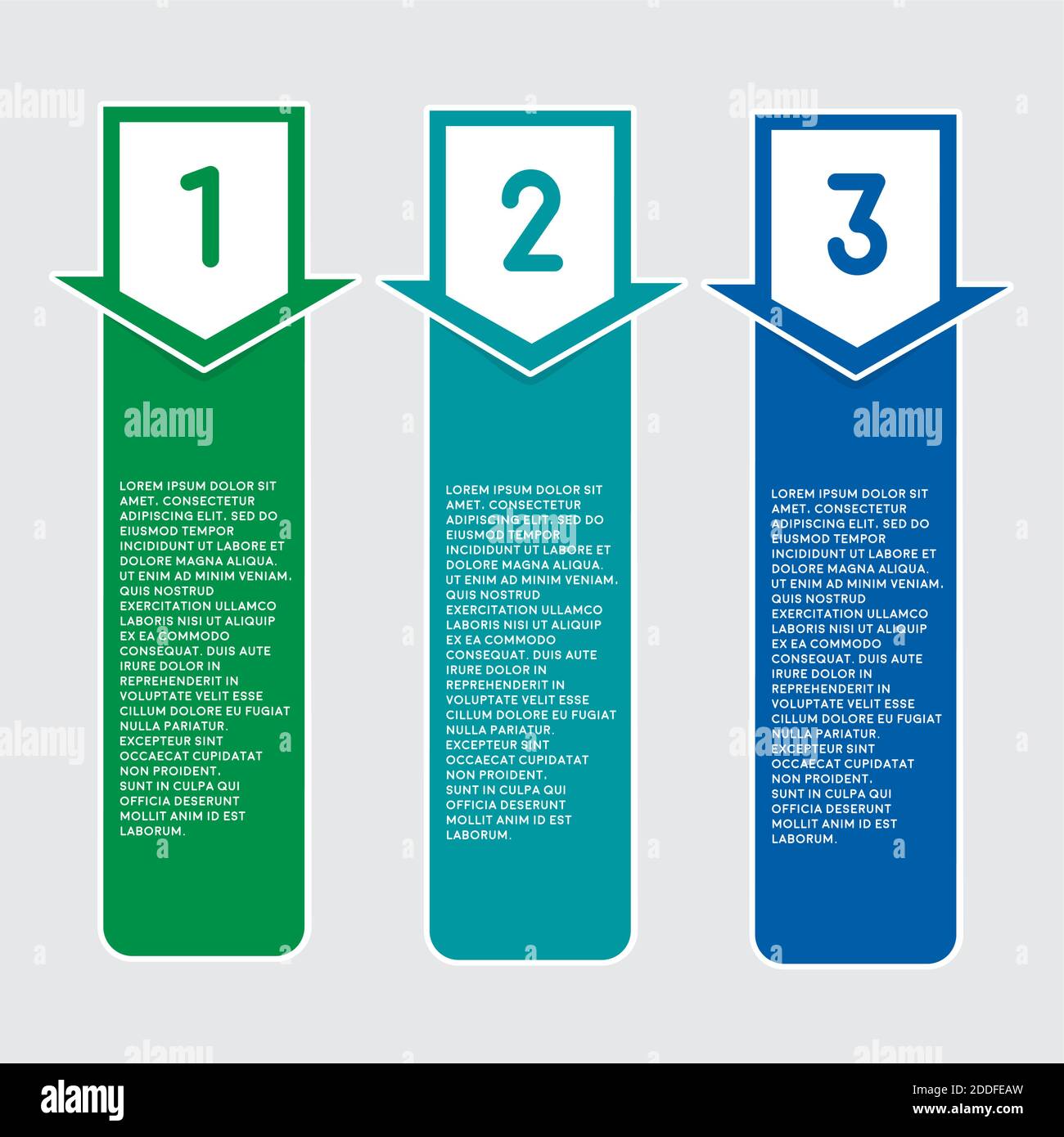 Vector three faq labels with arrows Stock Vector Image & Art - Alamy