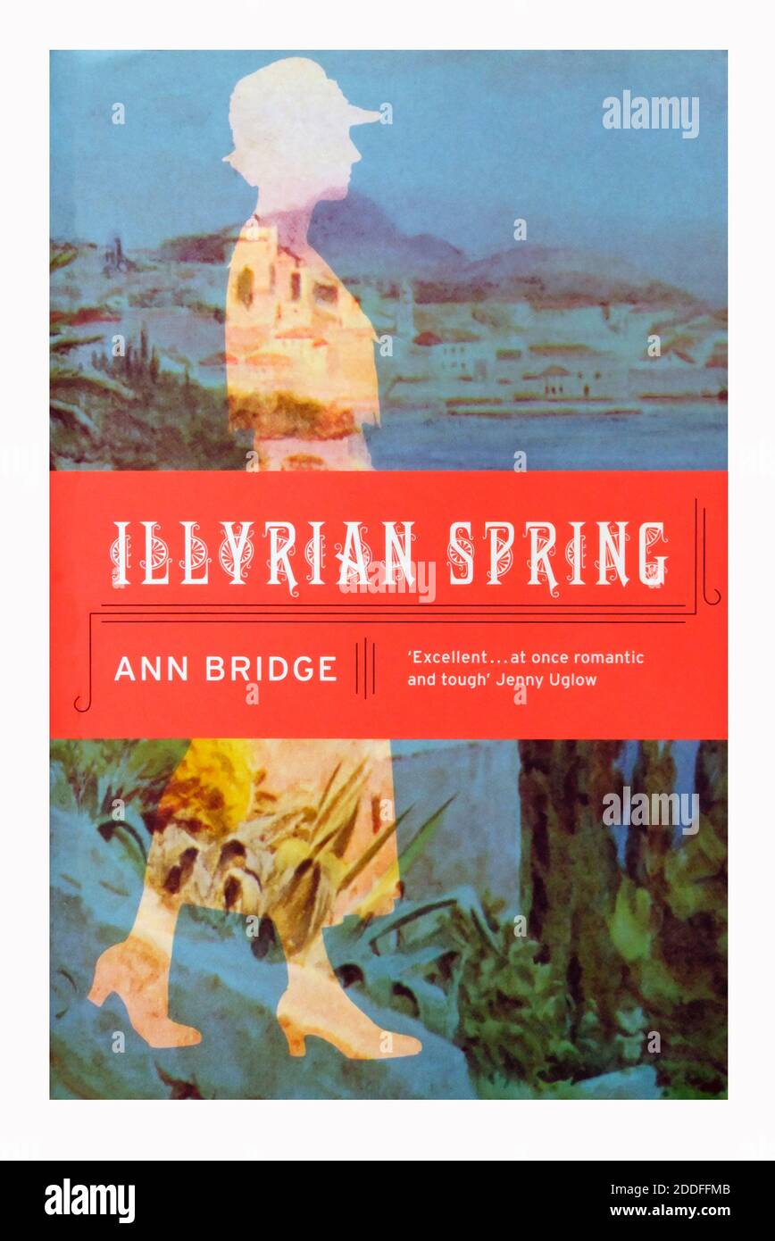 Book cover 'Illyrian Spring' by Ann Bridge. Stock Photo