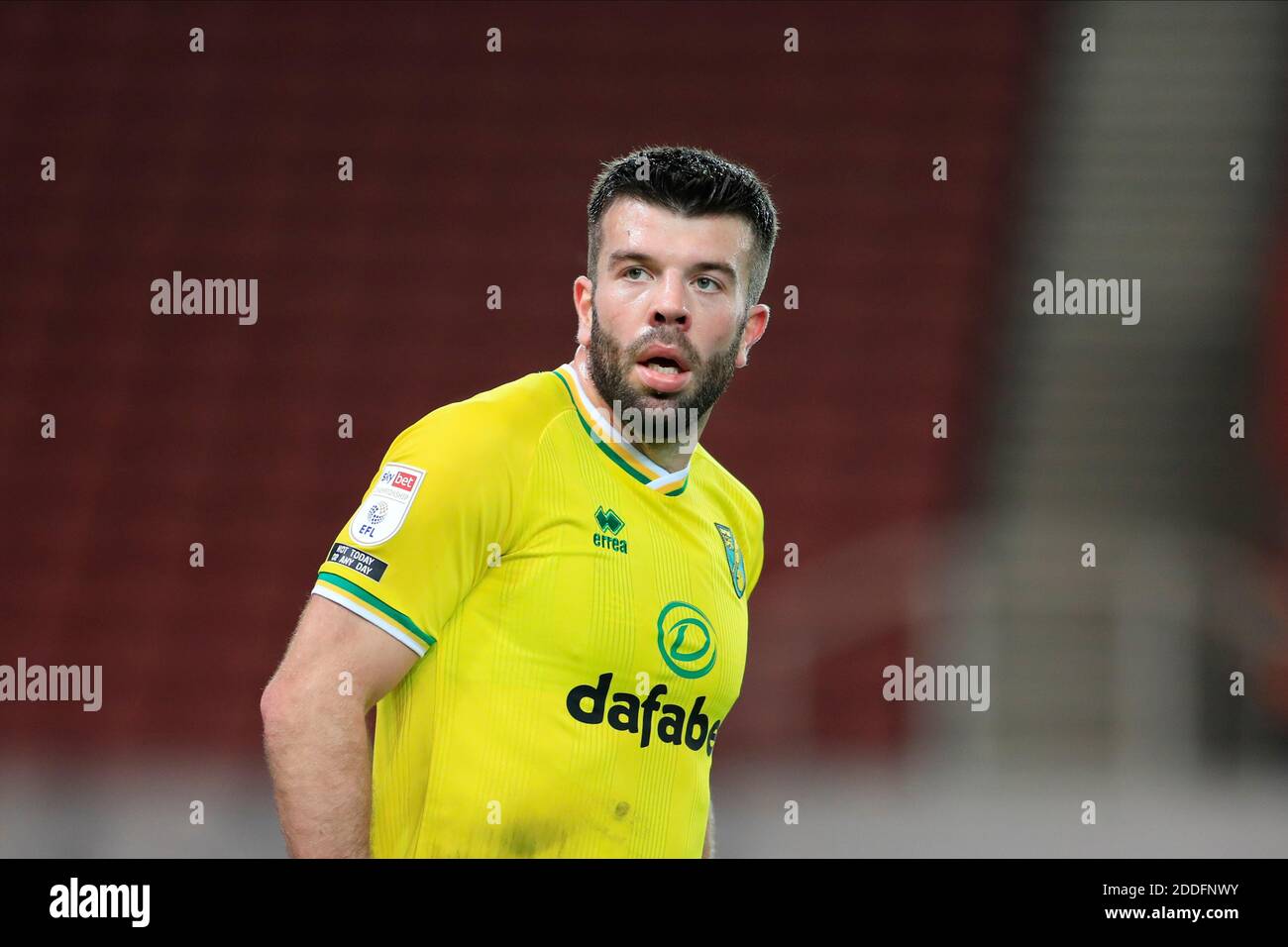 Grant Hanley #5 of Norwich City Stock Photo