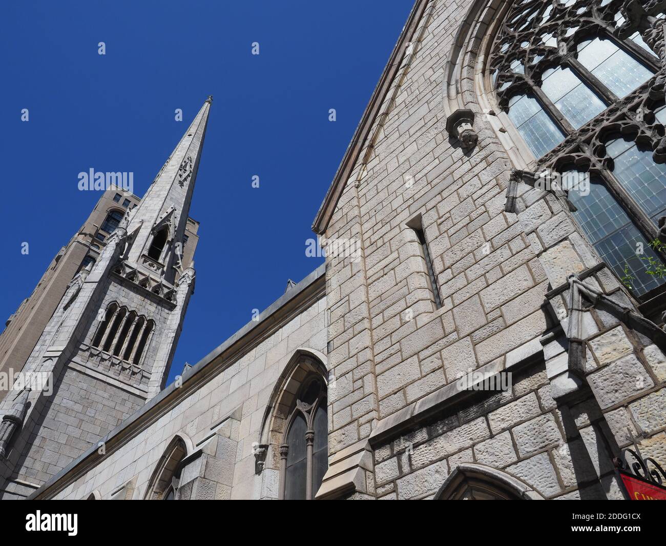 Image of the Masonic Temple in downtown Philadelphia. Stock Photo