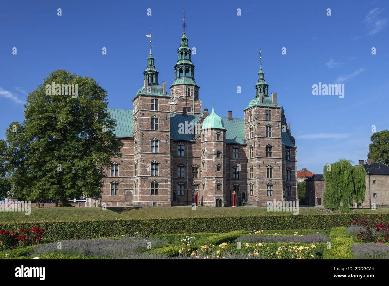 geography / travel, Denmark, Copenhagen, Rosenborg Castle, Rosenborg slot in Copenhagen, Additional-Rights-Clearance-Info-Not-Available Stock Photo