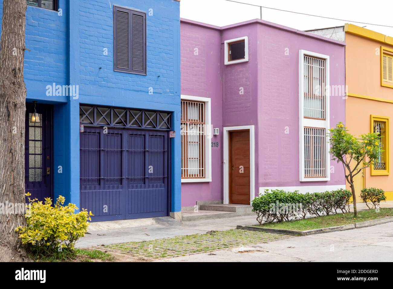 Colorful doors and walls abound in the Bohemian neighborhood of ...