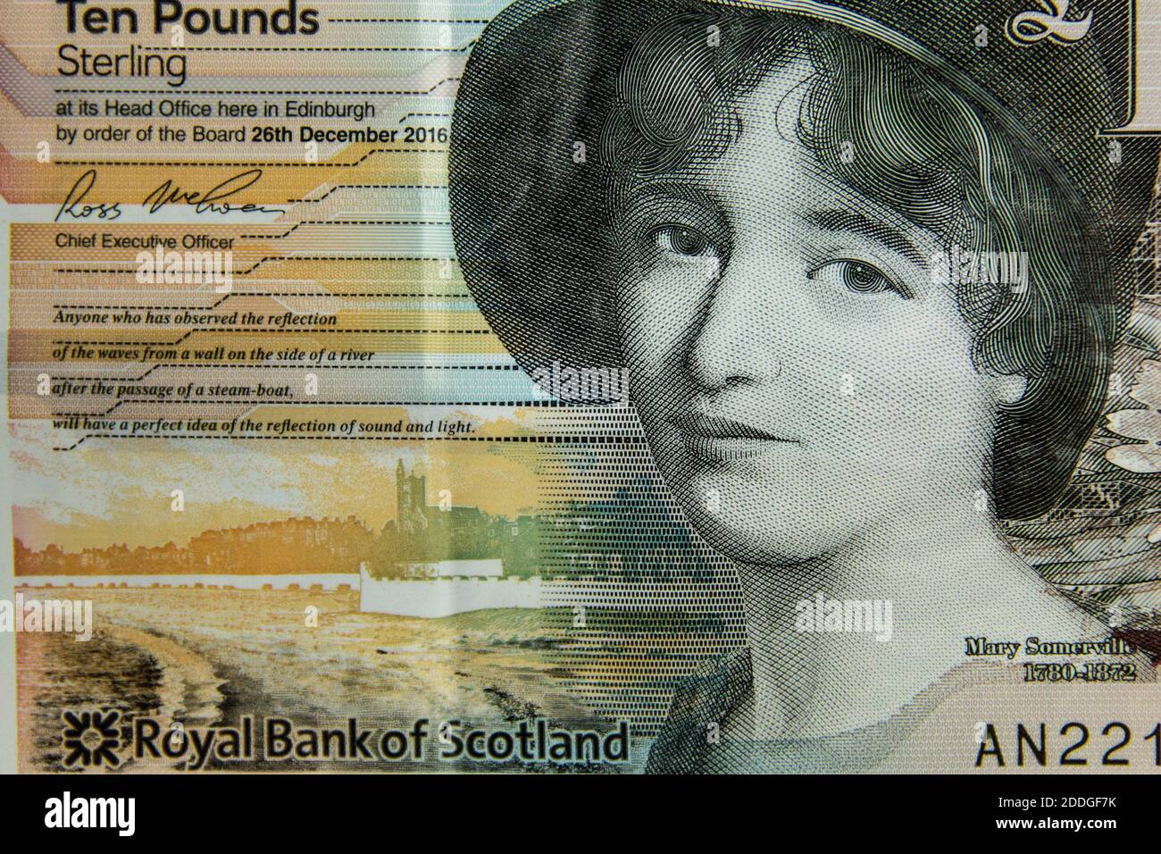 Scottish money Stock Photo