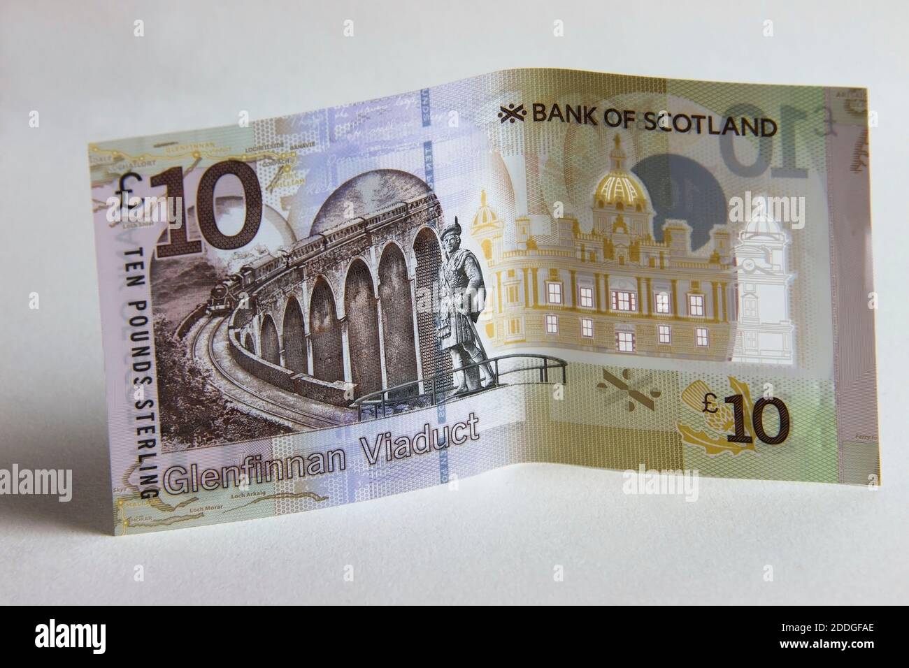 Scottish money Stock Photo