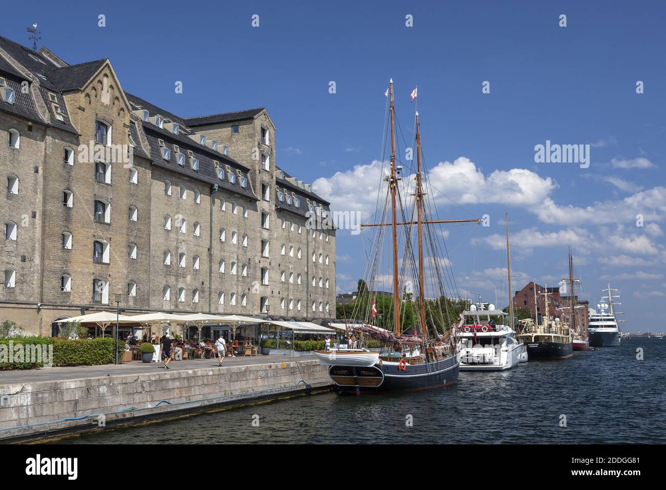 geography / travel, Denmark, Copenhagen, former department store on the Larsen's Place, Larsens Plads, Additional-Rights-Clearance-Info-Not-Available Stock Photo