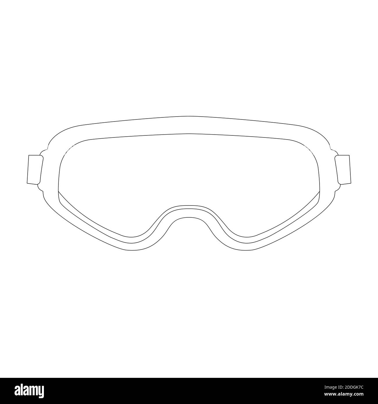 Goggles vector hires stock photography and images Alamy