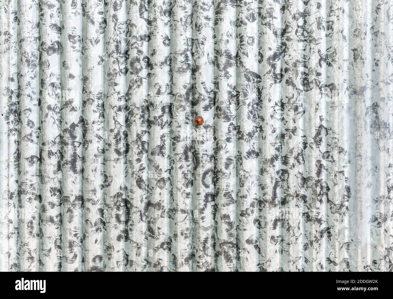 Old galvanized sheet texture background Stock Photo