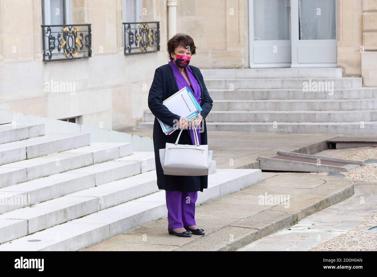 Paris, France, 25 th November 2020, Roselyne Bachelot, Minister of Culture, François Loock/Alamy Stock Photo