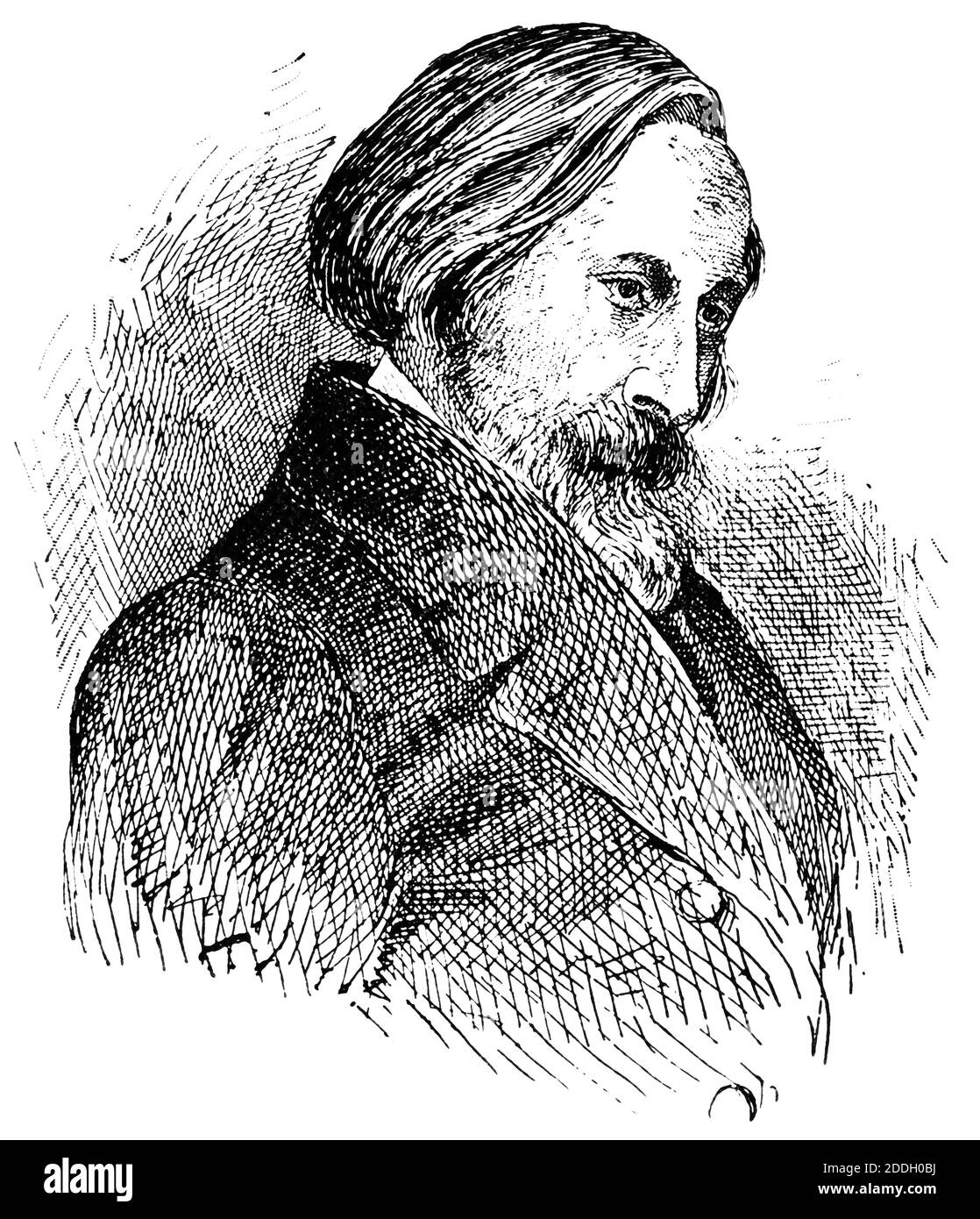 Otto ludwig was a german dramatist hires stock photography and images