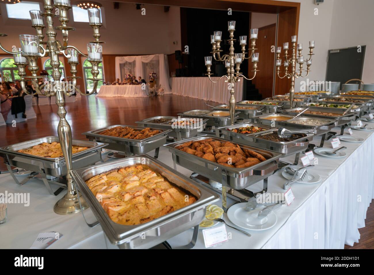 Elegant buffet table assorted hi-res stock photography and images - Alamy