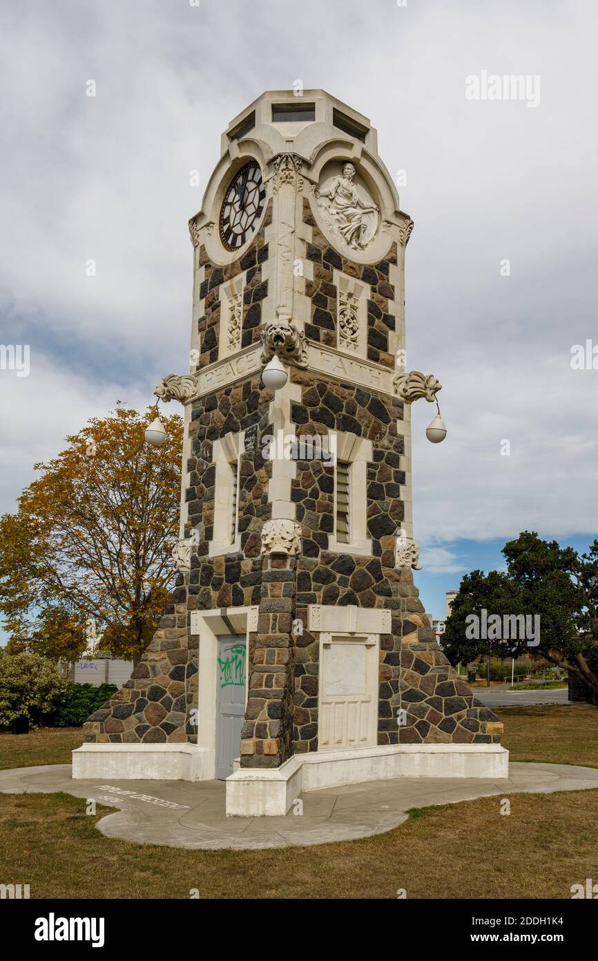 1929 Edmonds' Clock Tower, Christchurch, New Zealand, Architect