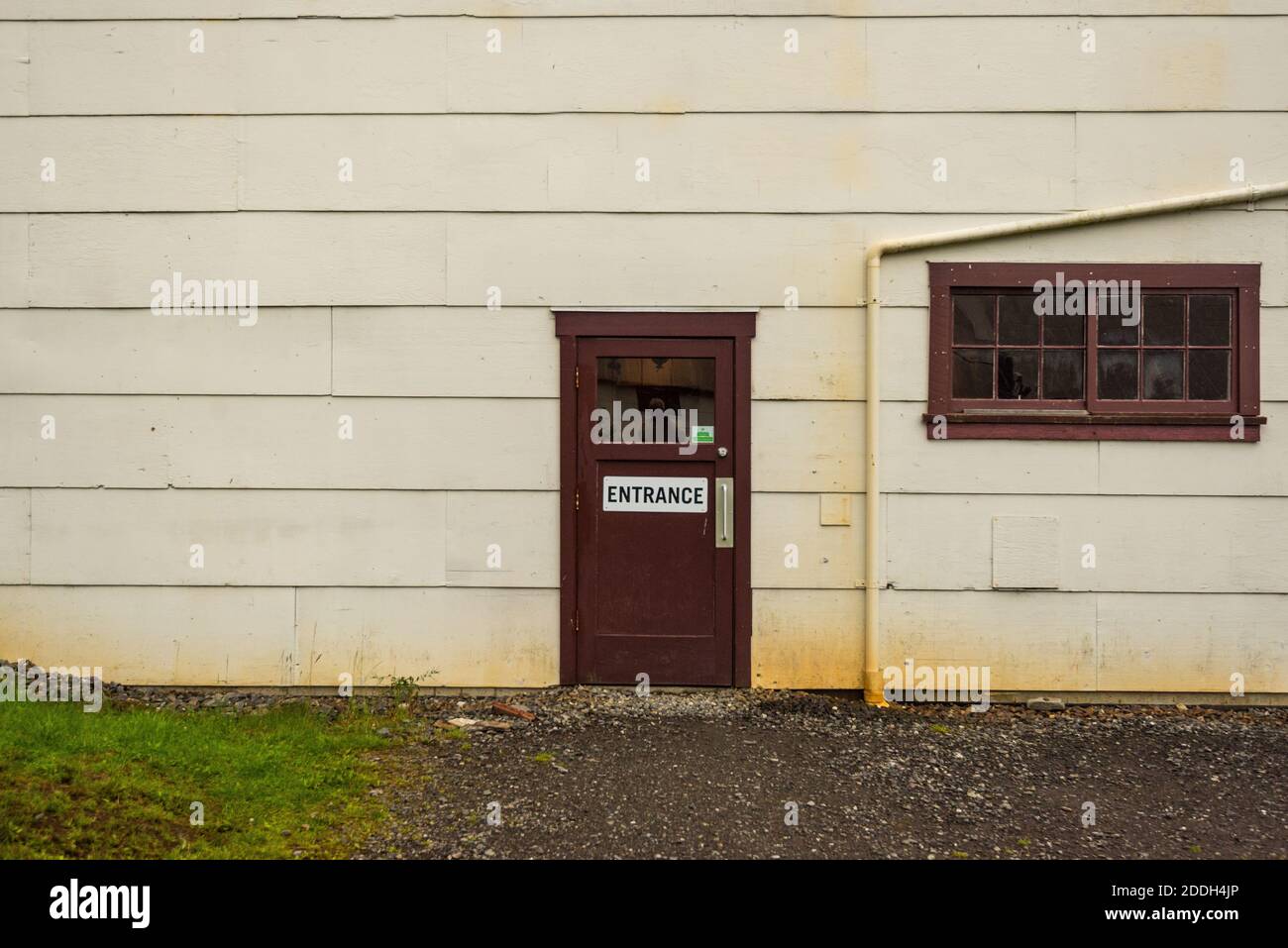 views of north pacific cannery plant, prince rupert, bc, canada Stock Photo