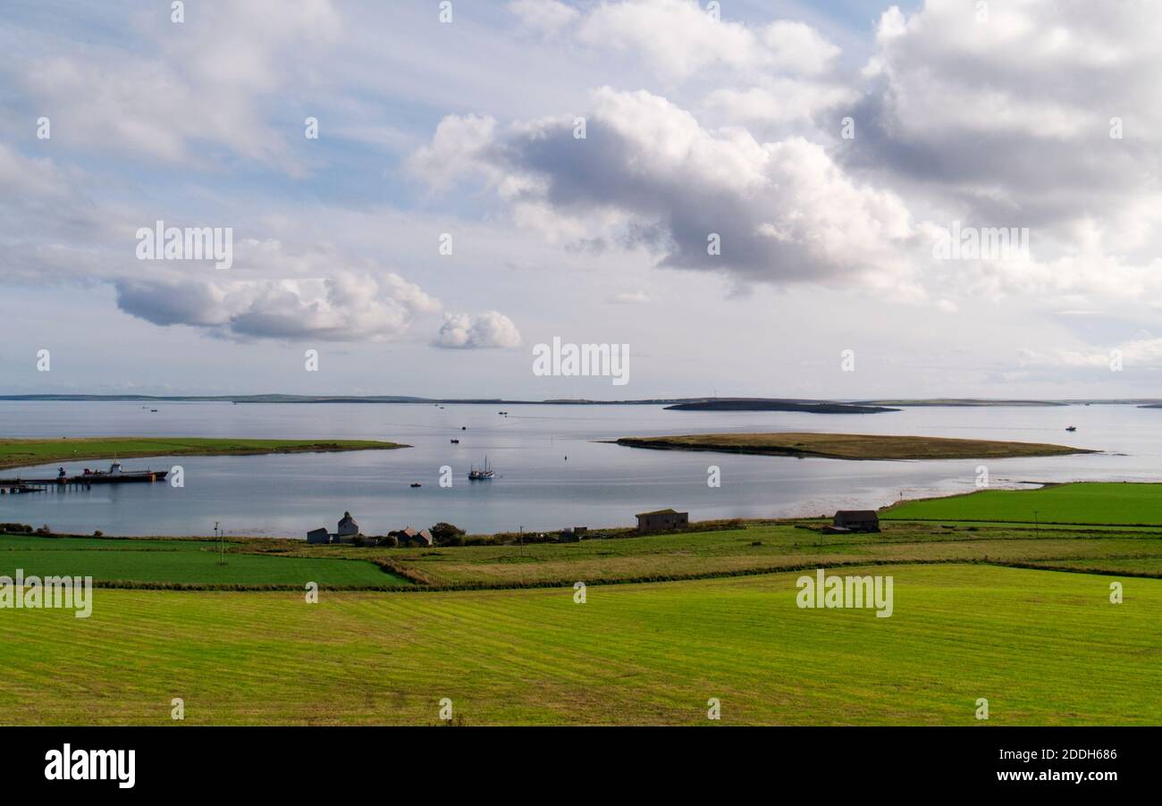 Houton Bay, Orkney Isles Stock Photo