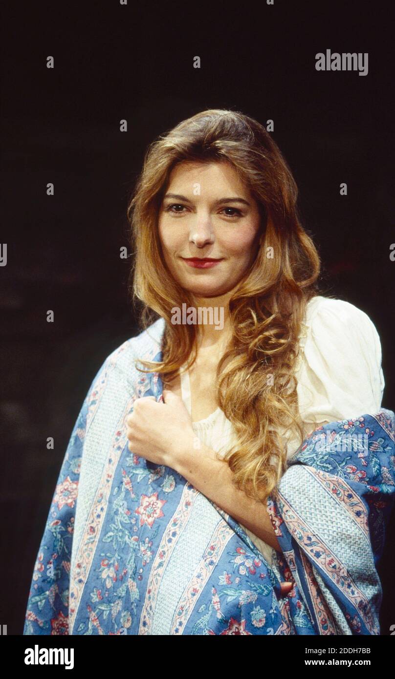 Jemma Redgrave (Sophie) in CHATSKY by Alexander Griboyedov at the Almeida Theatre, London N1  06/03/1993  design: Tim Hatley  director: Jonathan Kent Stock Photo