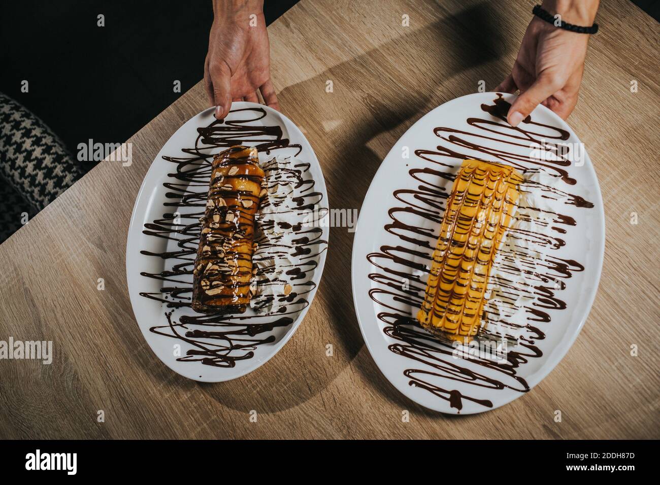 Two Separate Views Two Separate Plates High Resolution Stock Photography and Images - Alamy
