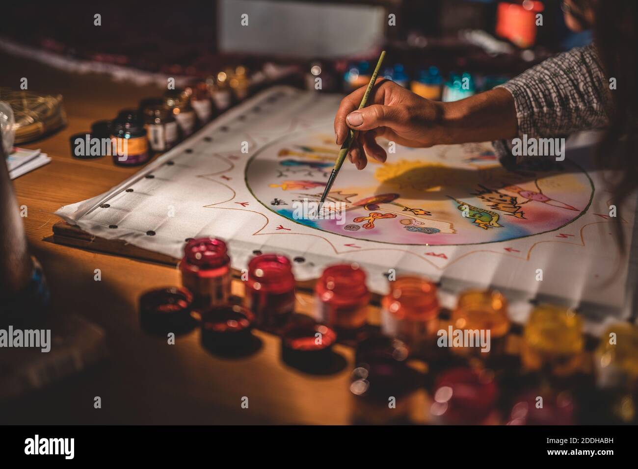 Man oil paint container hi-res stock photography and images - Alamy