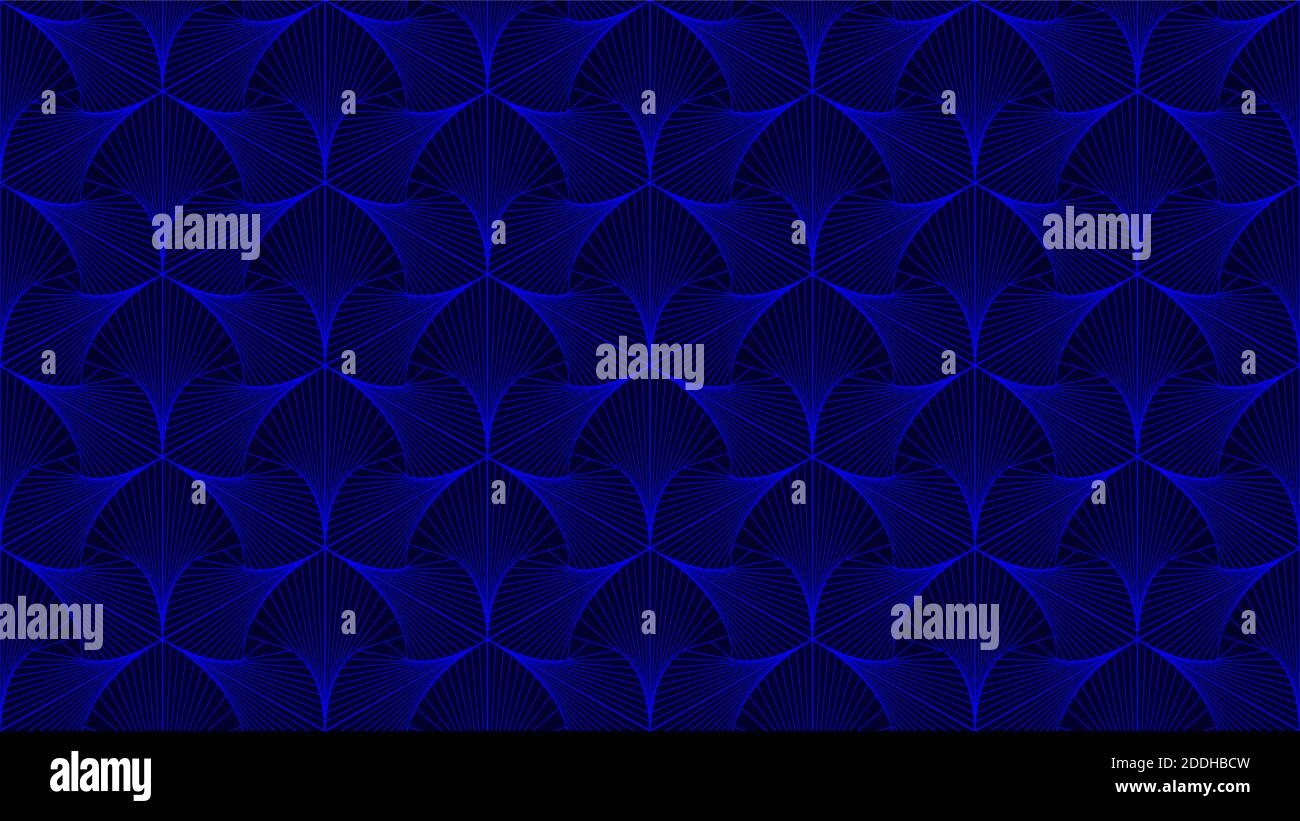 Blue seamless geometric pattern. Abstract zentangle background for ...