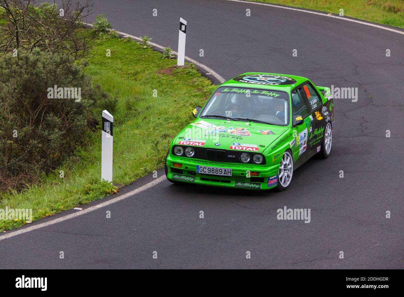 Rally Islas Canarias Stock Photo