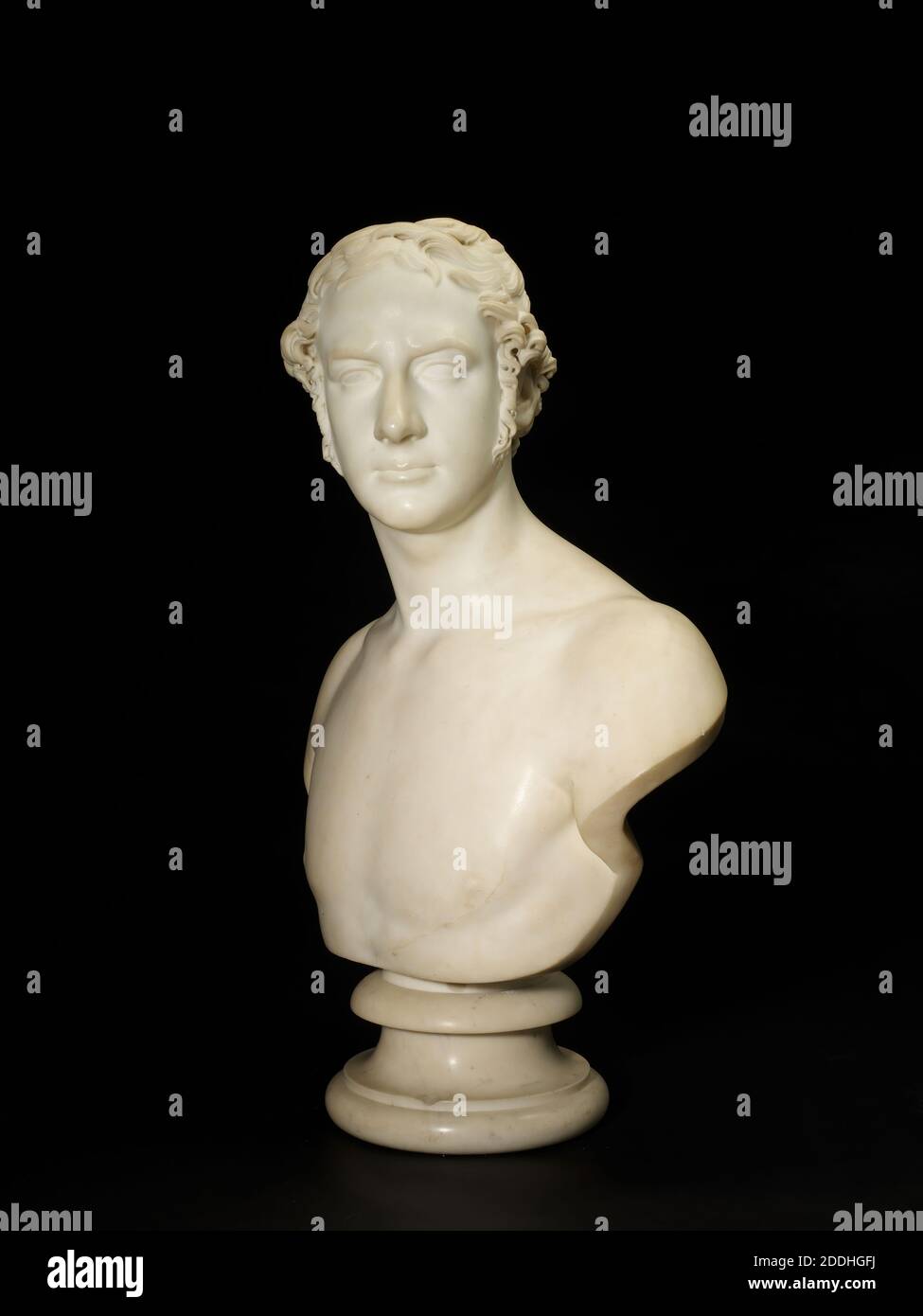 Bust of Edward Johnstone, 1819 TBC, Artist: Sir Francis Leggatt Chantrey (1781-1841), 19th Century, Sculpture, Bust, Male, Marble Stock Photo