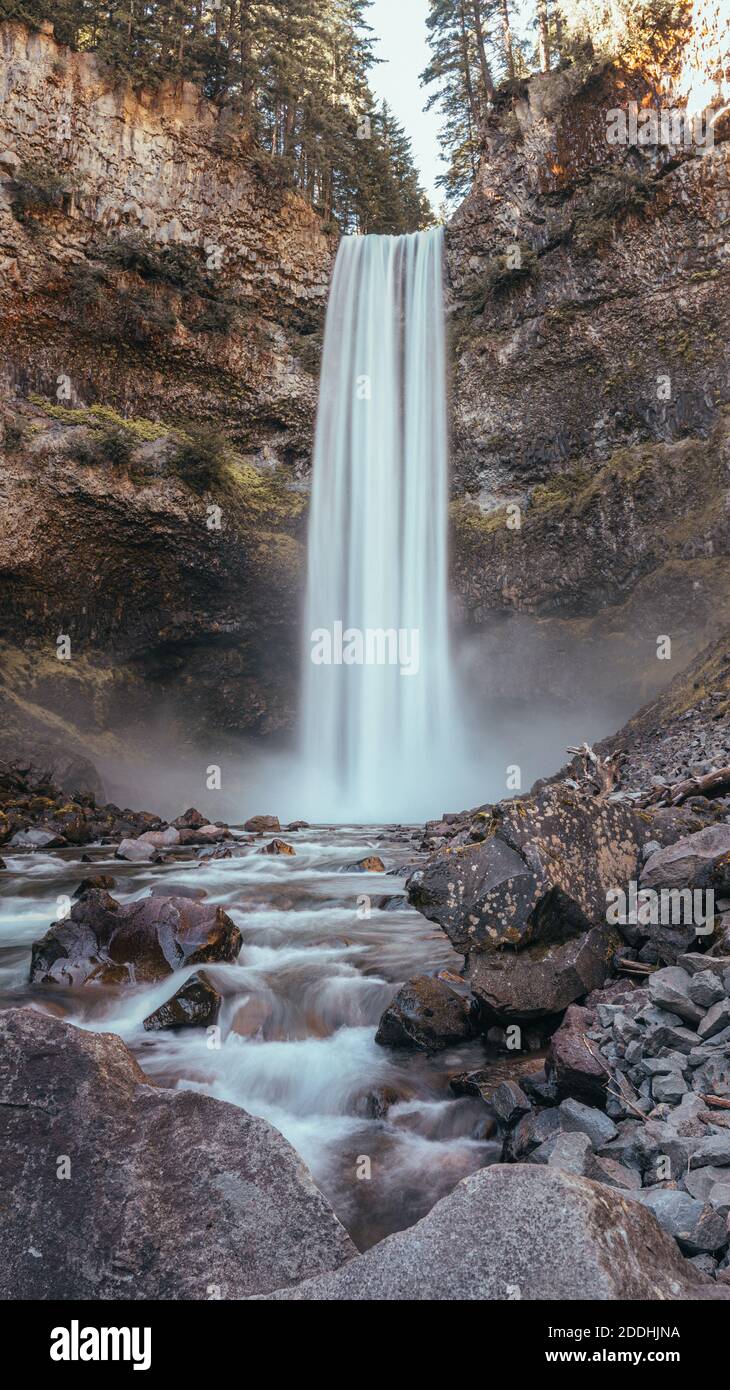 Brandywine Falls Whistler B.C Stock Photo Alamy