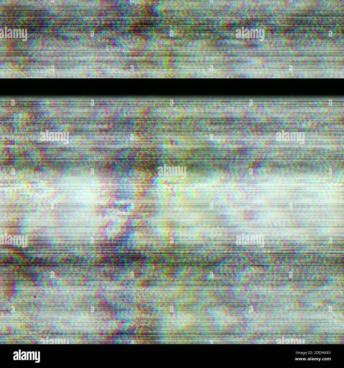 Seamless techno glitch RGB computer monitor noise Stock Photo - Alamy