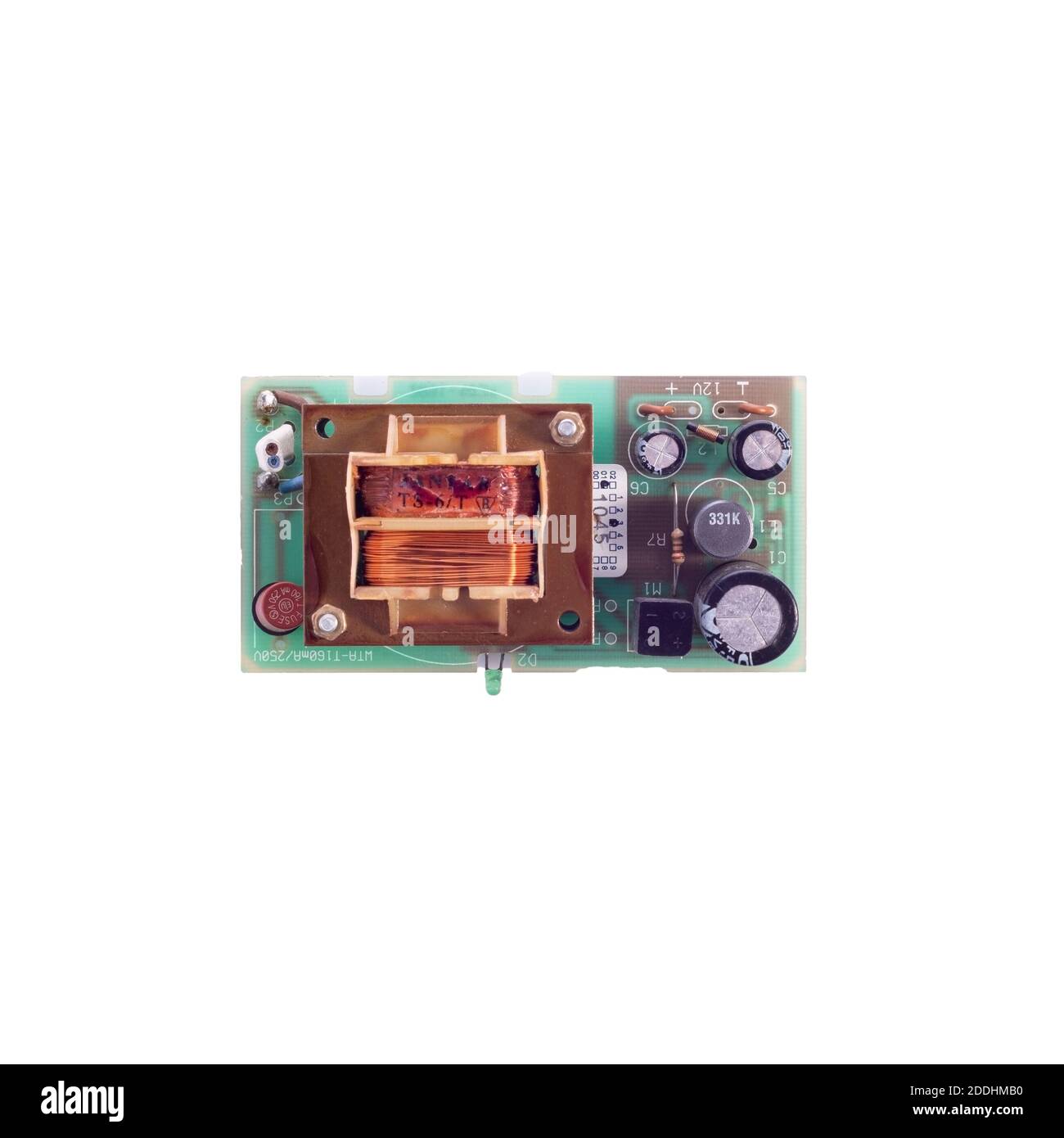 Electronic circuit and chips details at personal computer video card ...
