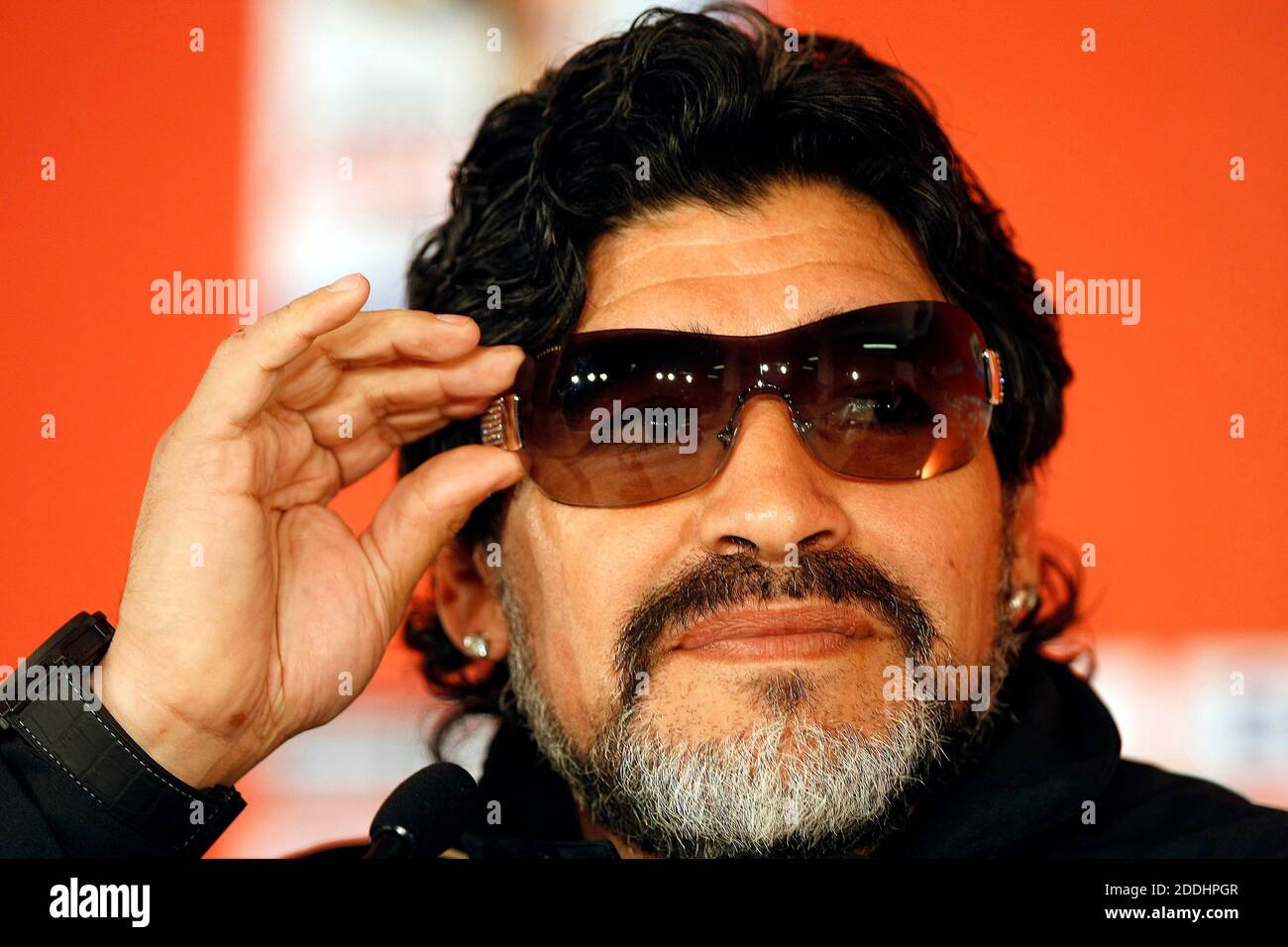 25th November 2020; Stock picture from archive; Former Argentine player, Diego Maradona, dies at the age of 60, after the former Argentina attacking midfielder and manager suffered a heart attack at his Buenos Aires home. Stock Photo