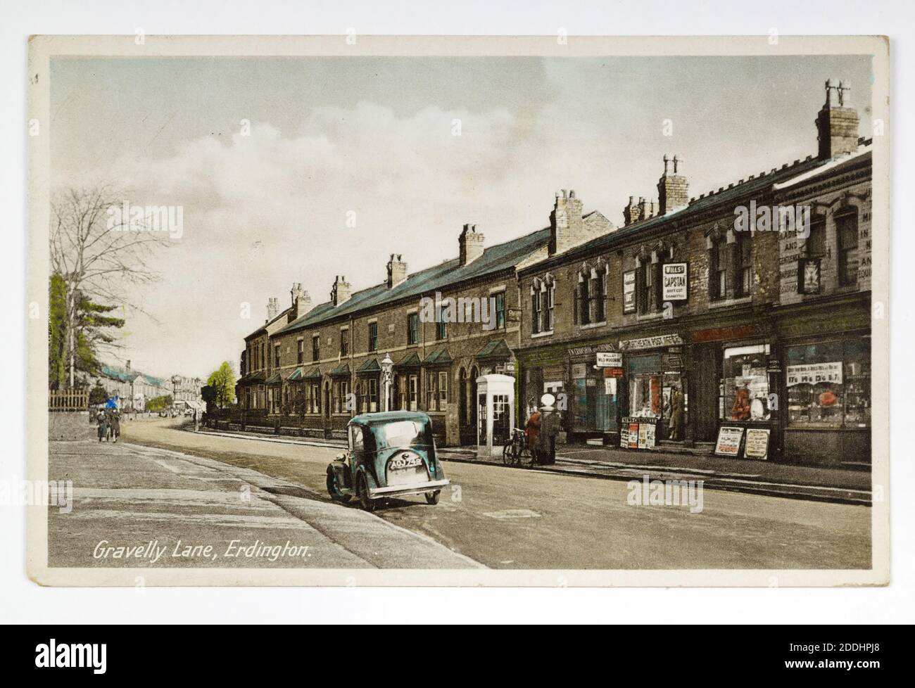 Postcard, Gravelly Lane, Erdington, Birmingham Topographical Views
