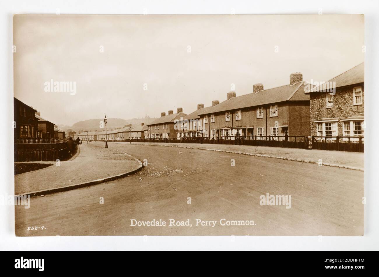 Postcard, Dovedale Road, Perry Common, Birmingham, 1930-40 ...