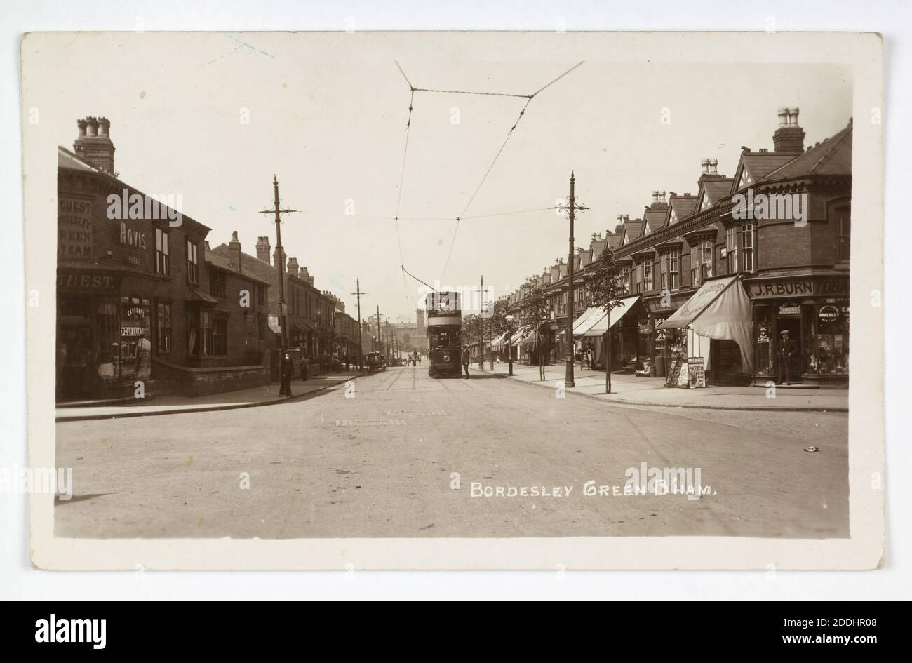 Postcard, Bordesley Green, Birmingham, 1914 Topographical Views, Topographical Views, Suburban