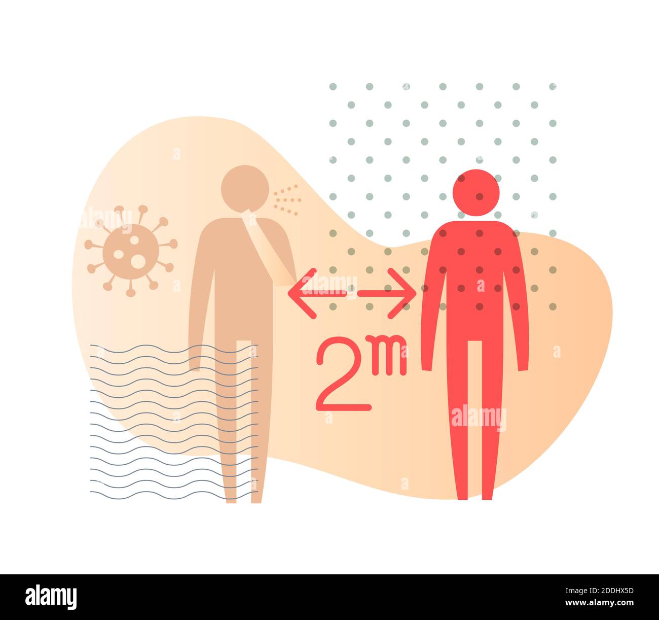 Social Distancing - Stop the Spread of Coronavirus - Icon as EPS 10 ...