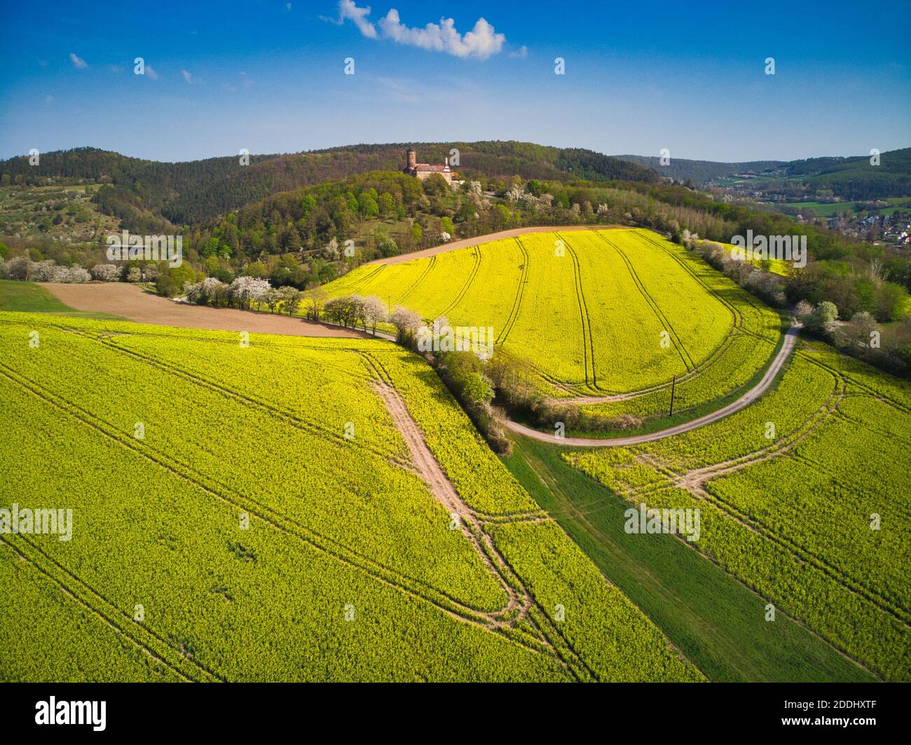 Mittelgebirge, luftbild hi-res stock photography and images - Alamy