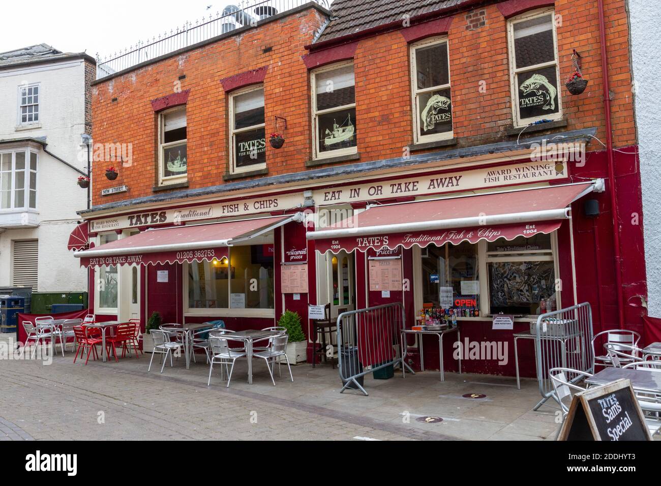 Tate's Fish Restaurant, Boston, Lincolnshire, UK Stock Photo Alamy